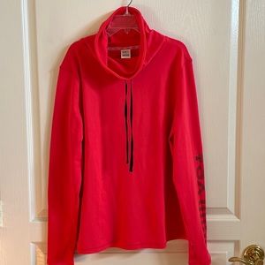 Victoria Secret sport coral pullover Medium